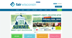 Desktop Screenshot of fairwisconsin.com